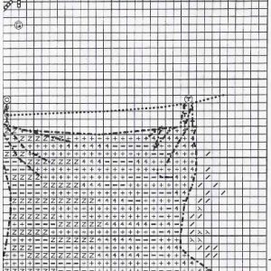 Схема вышивки Birth Record (Anchor) 2 из 2