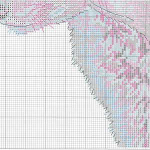 Схема вышивки Wolf Kiss (Dimensions) 3 из 4
