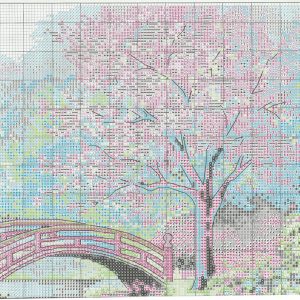 Схема вышивки Japanese Garden (Dimensions) 2 из 4