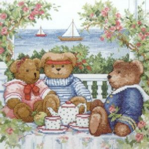 Вышивка Teddy Teatime (Dimensions)