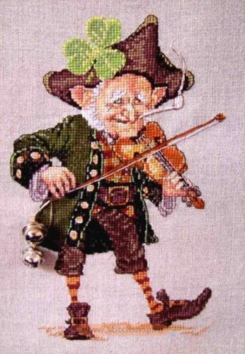 Вышивка The Shamrock Fiddler (Nimue)